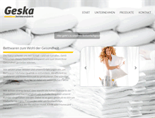 Tablet Screenshot of geska.de